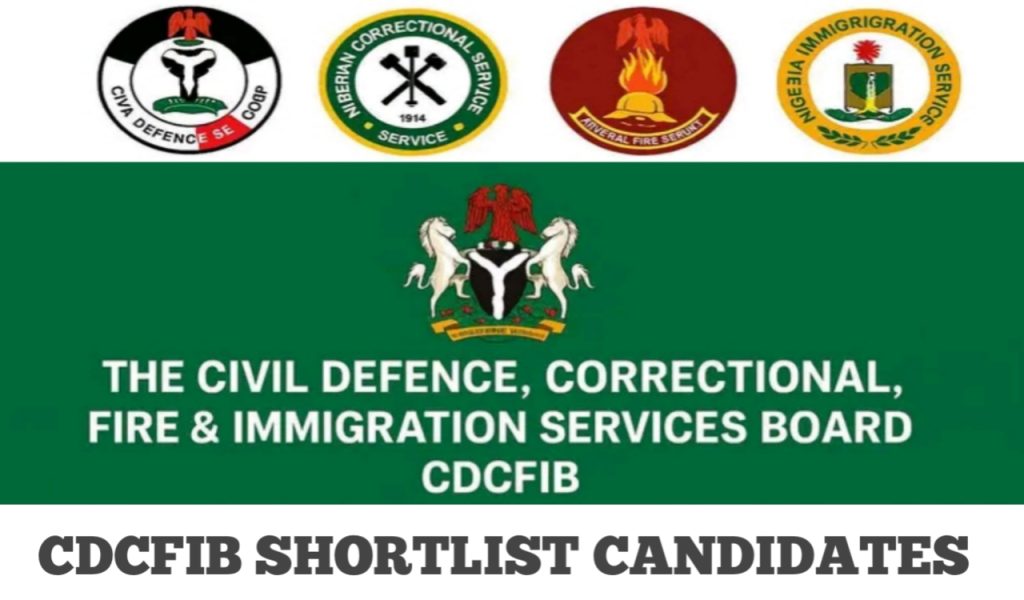 CDCFIB Recruitment 2026 Shortlisted Candidates for Physical Screening ...
